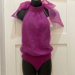 Vici halter bodysuit NWT